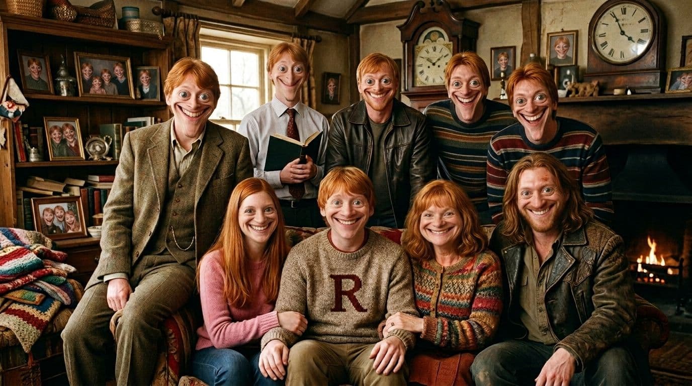 A quel point connais-tu la famille Weasley ?