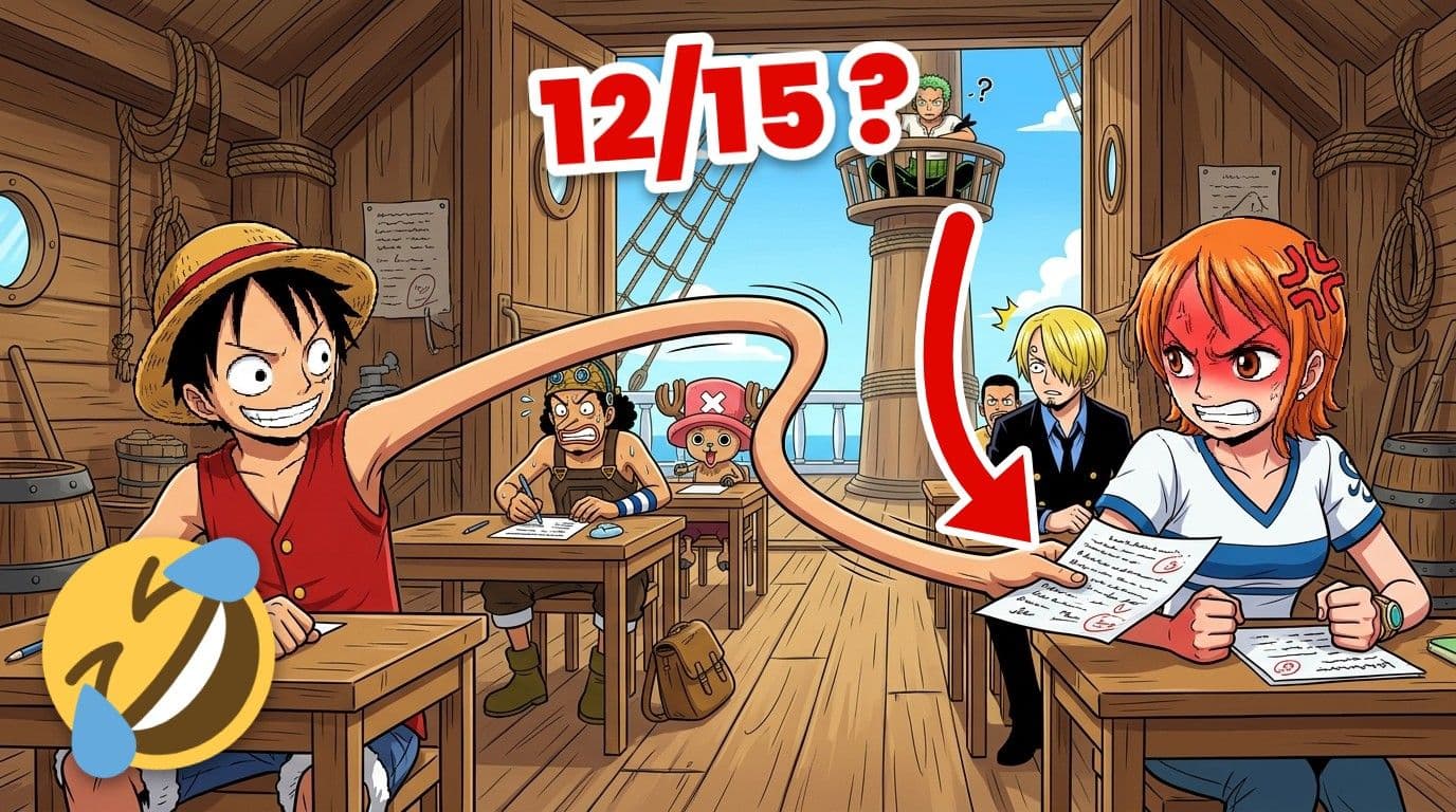 Seuls les vrais fans de One Piece dépasseront 12/15 à ce quiz